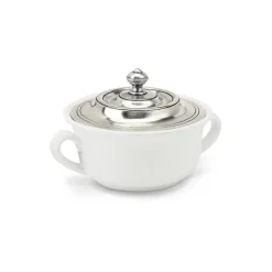 Match Silver|Dinnerware|Convivio Covered Soup Bowl