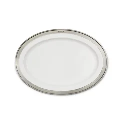 Match Silver|Dinnerware|Convivio Oval Serving Platter
