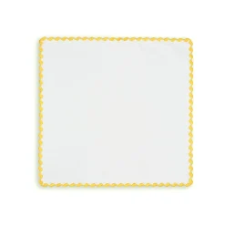 Loulou La Dune Place Settings & Linens|Cora Placemat And Napkin Set In Yellow