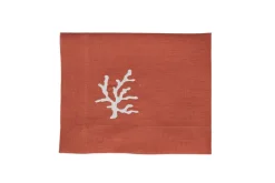TriChi Design Place Settings & Linens|Coral Collection Napkin and Placemat in Tarcin, Set of 2