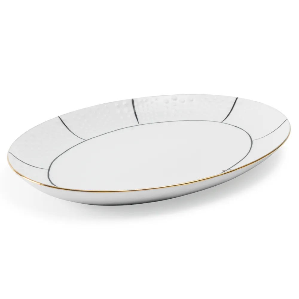 Molecot Dinnerware|Coral Oval Serving Tray
