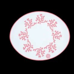 Cibelle Place Settings & Linens|Coral Pink Corallo Breakfast Placemat