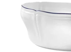 Ginori 1735 Dinnerware|Corona Oval Salad Bowl
