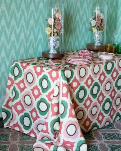 Cabana Place Settings & Linens|Cosima Tablecloth Square