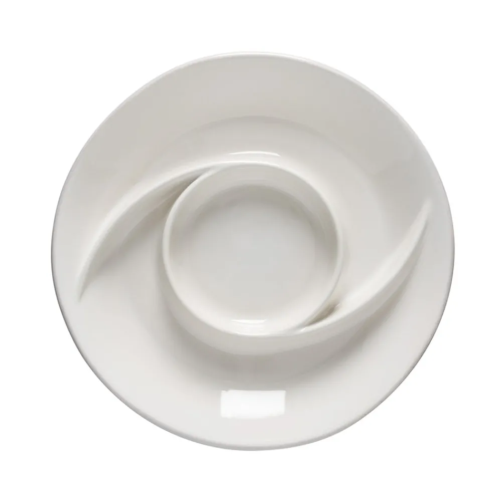 Costa Nova Dinnerware|Cook & Host Collection Chip & Dip in White