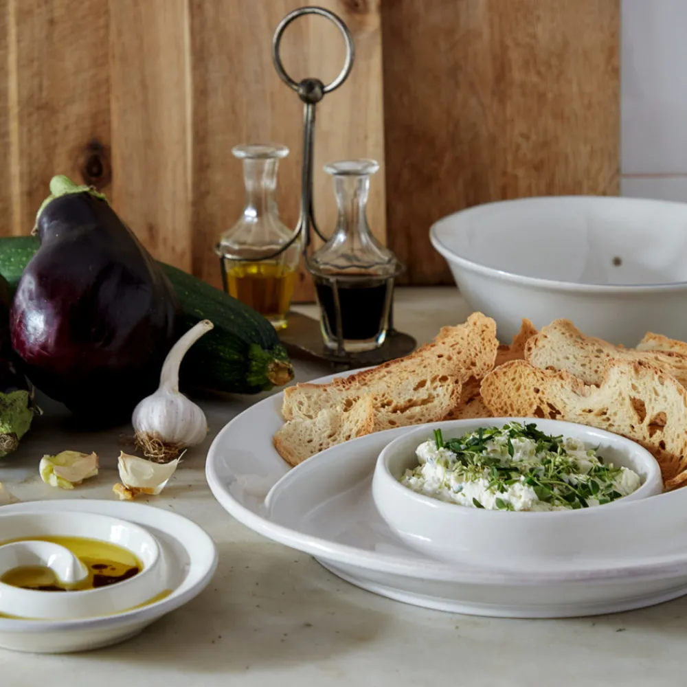 Costa Nova Dinnerware|Cook & Host Collection Chip & Dip in White