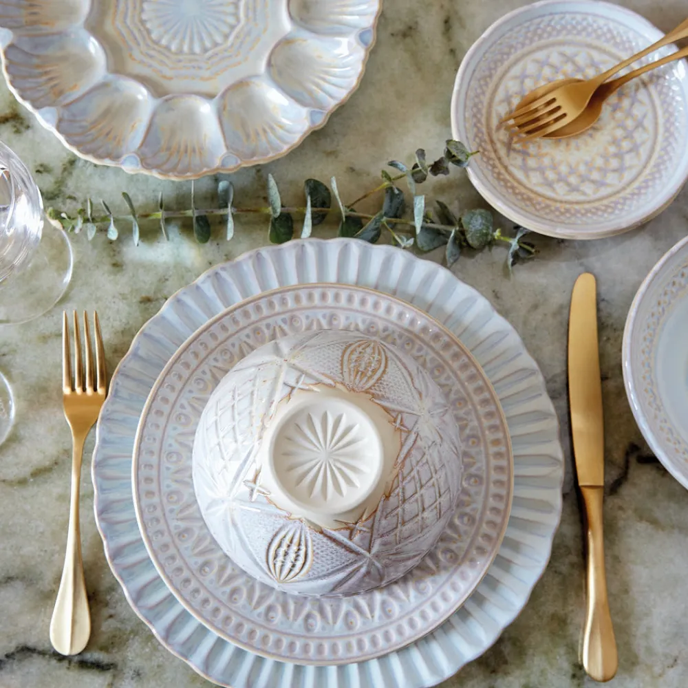 Costa Nova Dinnerware|Cristal Collection Cereal Bowls 6"