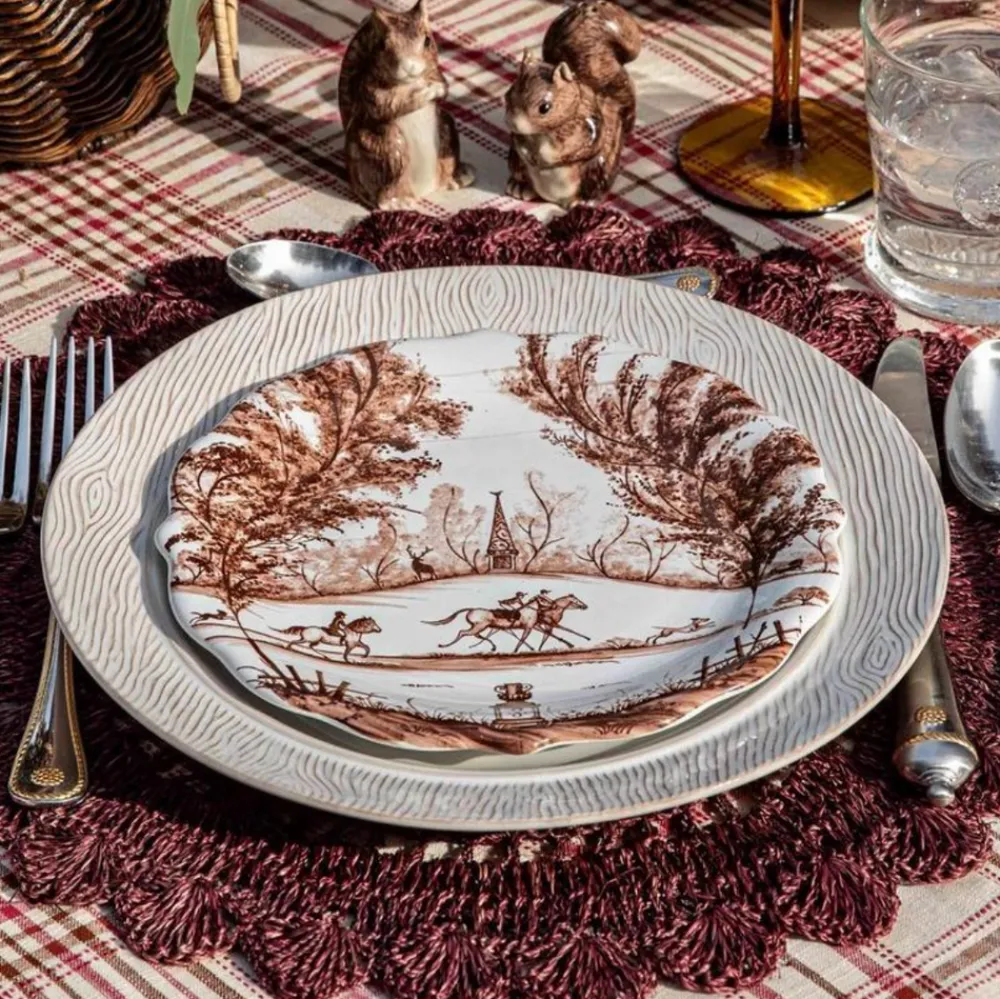Juliska Dinnerware|Country Estate Harvest Party Plate Assorted, Set of 4