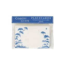 Juliska Place Settings & Linens|Country Estate Place Card, Set of 12 in Delft Blue