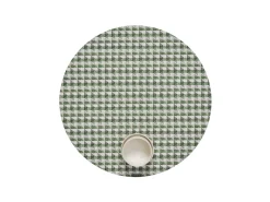Chilewich Place Settings & Linens|Crane Round Placemat in Thyme