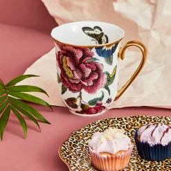 Spode Dinnerware|Creatures of Curiosity 12 Oz Mug in Floral