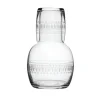 The Vintage List Glassware|Crystal Carafe Set with Ovals Design