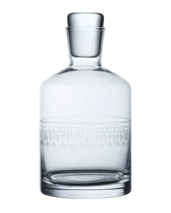 The Vintage List Glassware|Crystal Decanter with Ovals Design