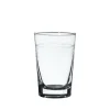 The Vintage List Glassware|Crystal Tumblers with Bands Design, Set of Six