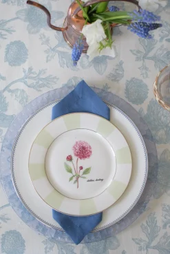 Maggie Bentley Designs Dinnerware|“Dahlias, Darling” Salad Plates, Set of 4