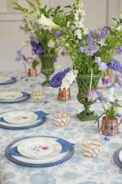 Maggie Bentley Designs Dinnerware|“Dahlias, Darling” Salad Plates, Set of 4