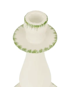 Rebecca Udall Décor|Candles|Daisy Candlestick in Leaf Green