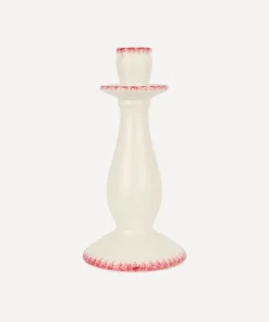 Rebecca Udall Décor|Candles|Daisy Candlestick in Raspberry