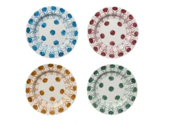 Laboratorio Paravicini Dinnerware|Daisy Plates Multi Collection, Set of 4