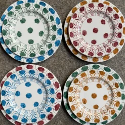Laboratorio Paravicini Dinnerware|Daisy Plates Multi Collection, Set of 4