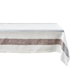 Juliska Place Settings & Linens|Danish Stripe 60" x 120" Tablecloth in Taupe