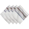 Juliska Place Settings & Linens|Danish Stripe Napkin in Taupe, Set of 4
