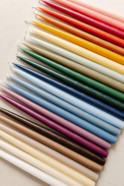 Rebecca Udall Candles|Danish Taper Candles in Bright White, Set of 6