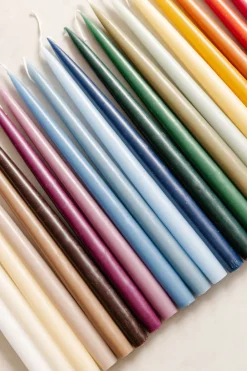 Rebecca Udall Candles|Danish Taper Candles in Powder Blue, Set of 6