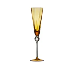 Kim Seybert Place Settings & Linens|Daphne Flute in Amber