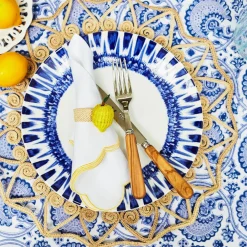 Maison Margaux Place Settings & Linens|Darcey Blue Tablecloth
