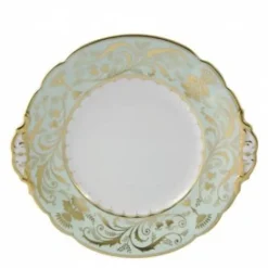 Royal Crown Derby Glassware|Darley Abbey Dinnerware in Mint Green