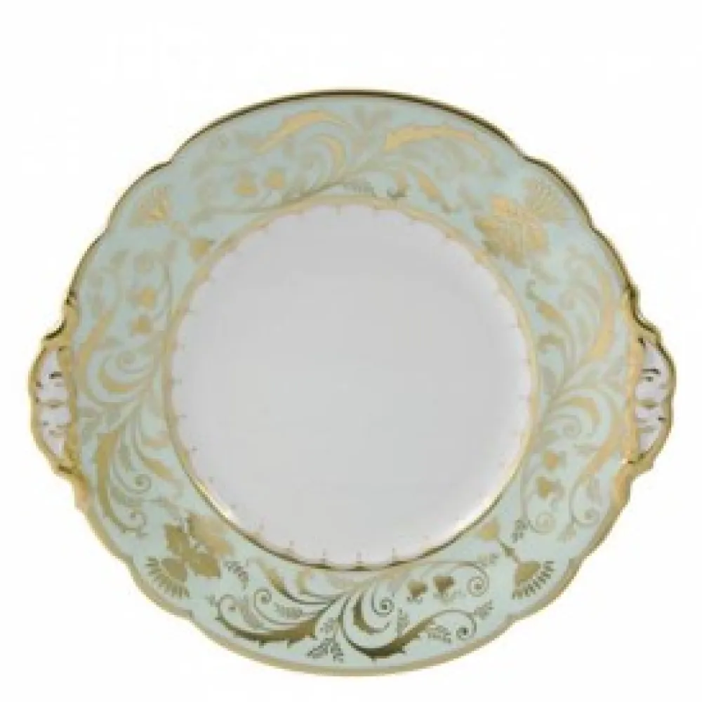 Royal Crown Derby Glassware|Darley Abbey Dinnerware in Mint Green
