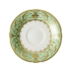 Royal Crown Derby Glassware|Darley Abbey Drinkware in Mint Green