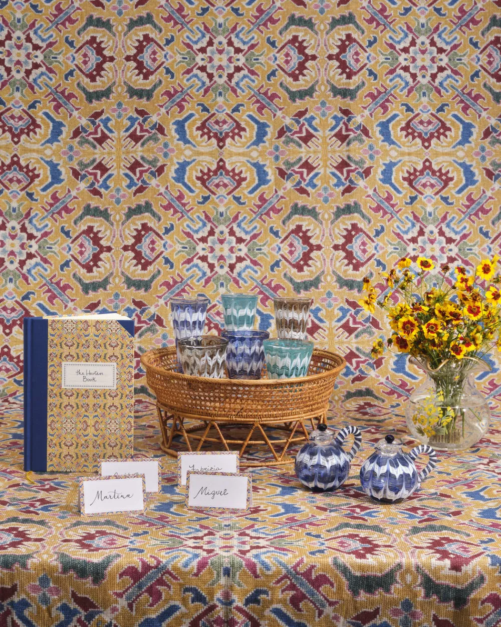 Cabana Glassware|D’Ascoli Donatello Flute Glasses in Walnut, Set of 6