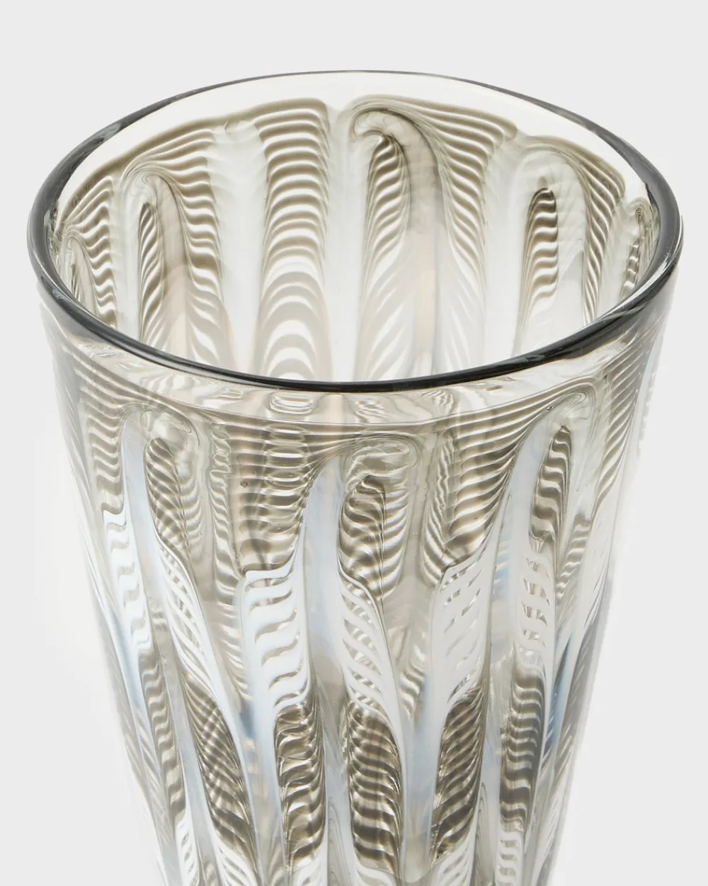 Cabana Glassware|D’Ascoli Donatello Flute Glasses in Walnut, Set of 6