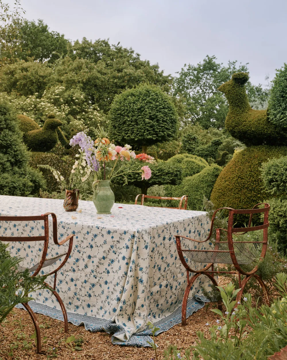 Cabana Place Settings & Linens|D’Ascoli Malabar Tablecloth