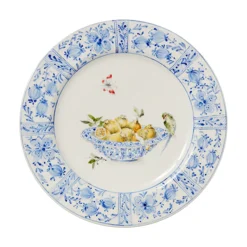 Laboratorio Paravicini Dinnerware|Delft Plates in Lemons, Set of 4