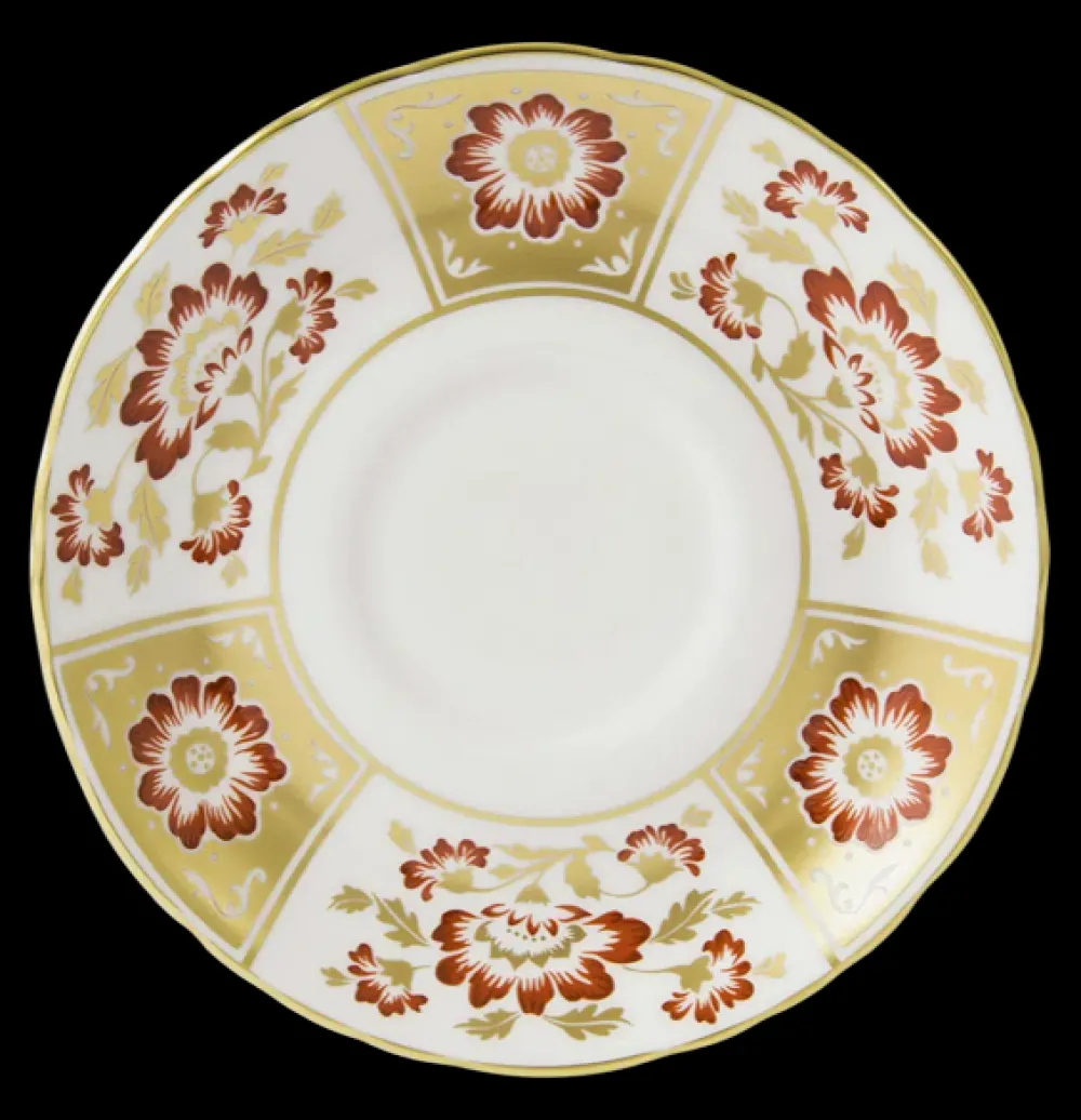 Royal Crown Derby Glassware|Derby Panel Dinnerware in Red