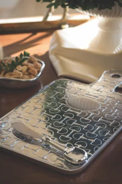 Salisbury Silver|Dinnerware|Derby Serving Board and Knife Set