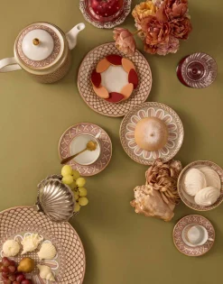 La DoubleJ Dinnerware|Dessert Plates in Napoli Dusty Pink, Set of 2