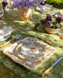 Cabana Dinnerware|DESTREE x Dessert Plate in Yellow