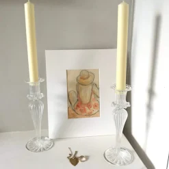 Issy Granger Candles|Dinner Candles in Foxglove Ivory