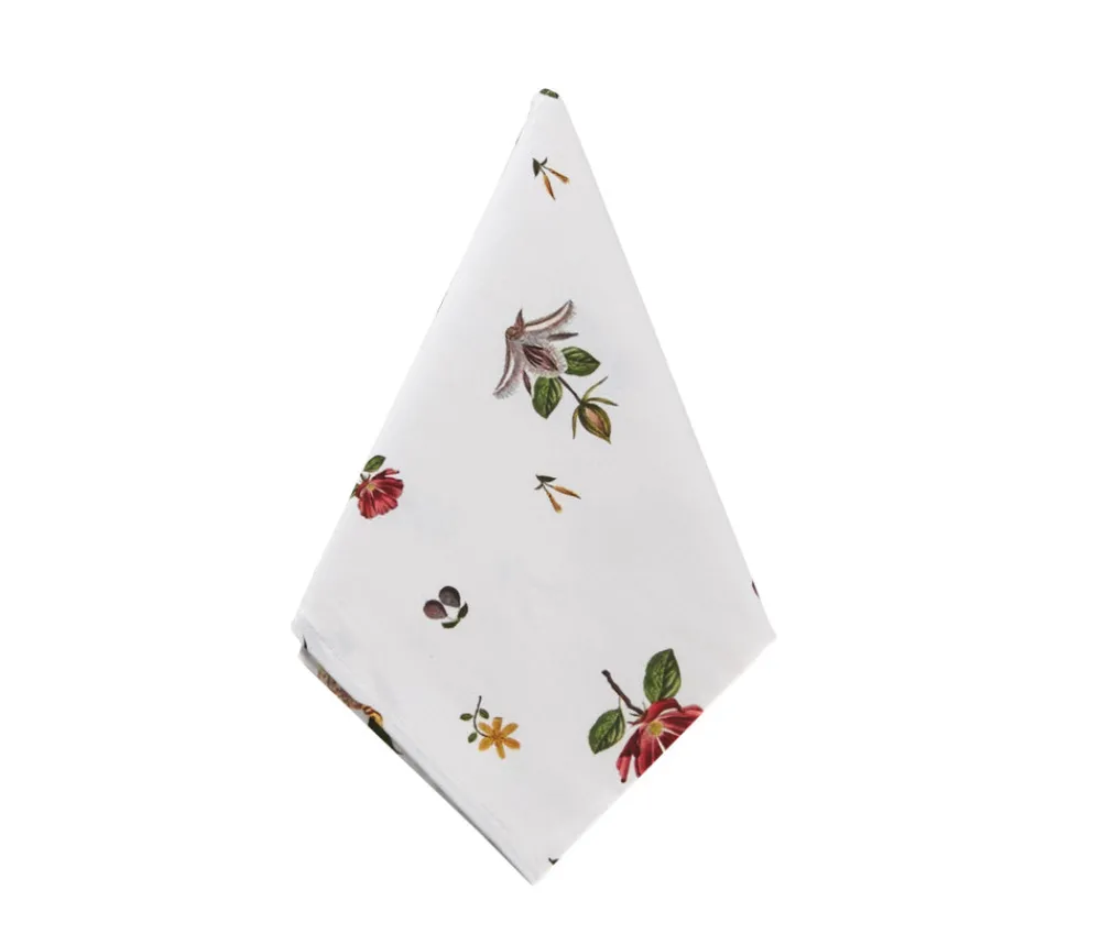 Chefanie Place Settings & Linens|Dotted Floral Napkins, Set of 4