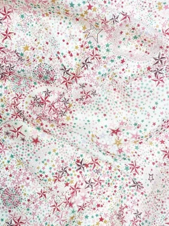 Coco & Wolf Place Settings & Linens|Double Ruffle Edge Tablecloth Made With Liberty Fabric in Wiltshire Star