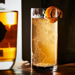 Caskata Glassware|Dragon Tall Drink Glasses
