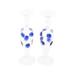 VIETRI Candles|Drop Candlesticks, Set of 2