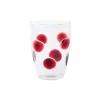 VIETRI Glassware|Drop Red Tall Tumbler