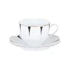 Molecot Dinnerware|Drops Tea Cup With Plate
