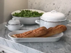 Golden Rabbit Dinnerware|Dutch Oven in Solid White