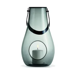 Holmegaard Candles|DWL Lantern in Smoke